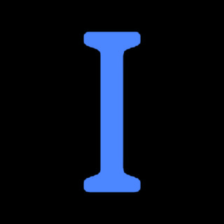 DoomBench-blue rendering of the Inflection AI logo against a black background.