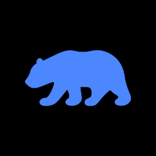 DoomBench-blue rendering of the LoveFrom logo against a black background.